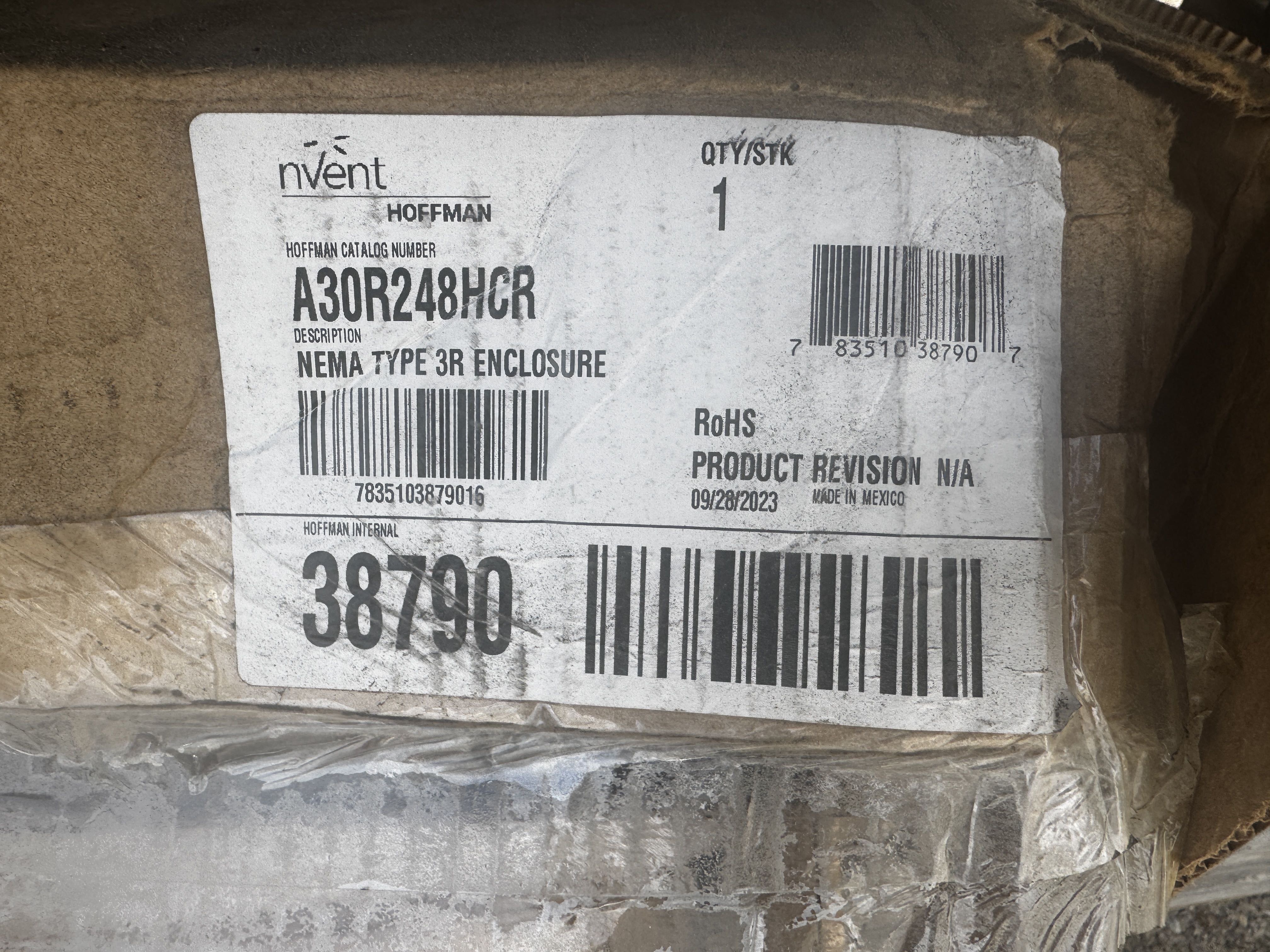Hoffman A030R248HCR