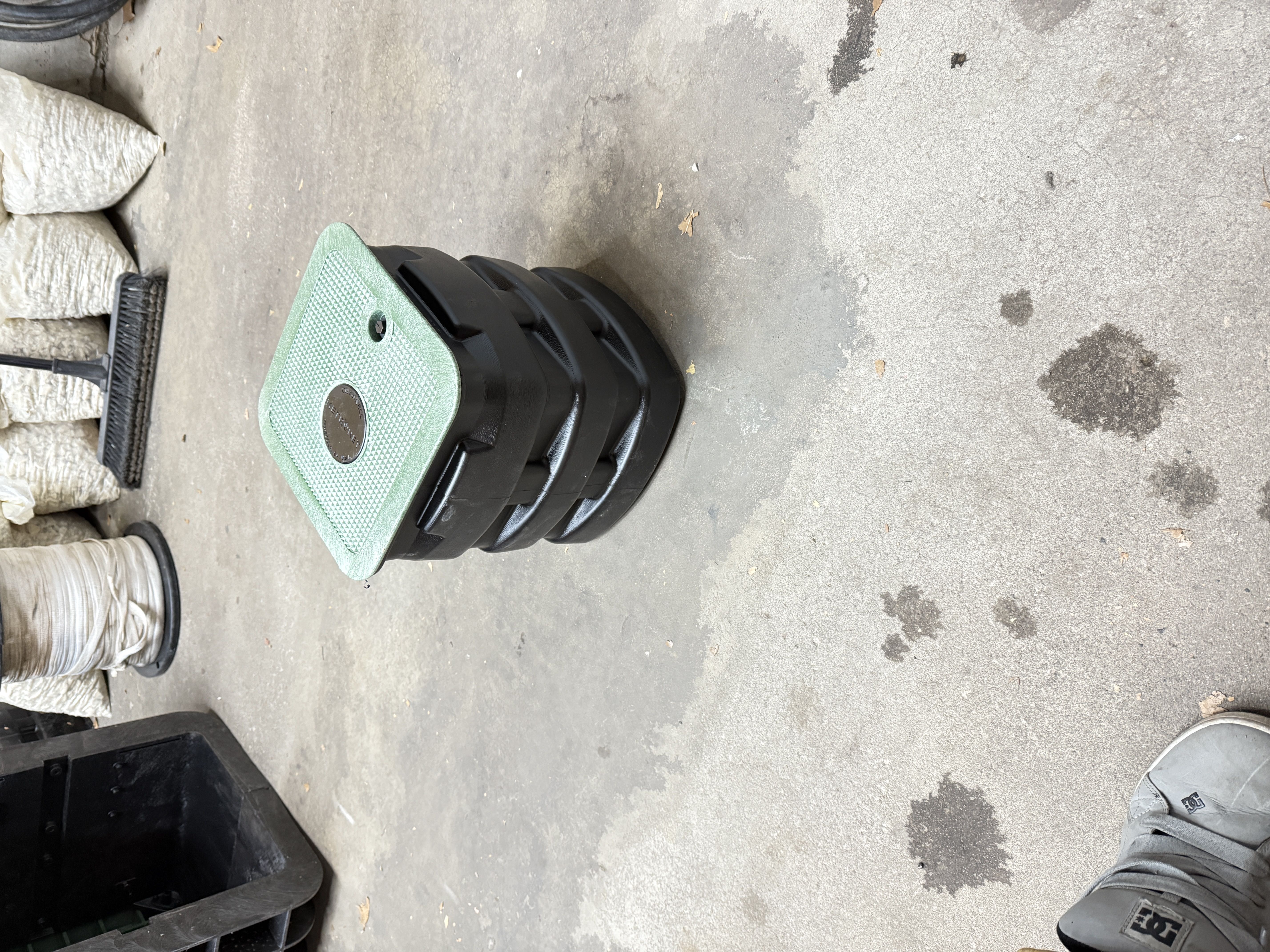 In ground pull box telecommunications 