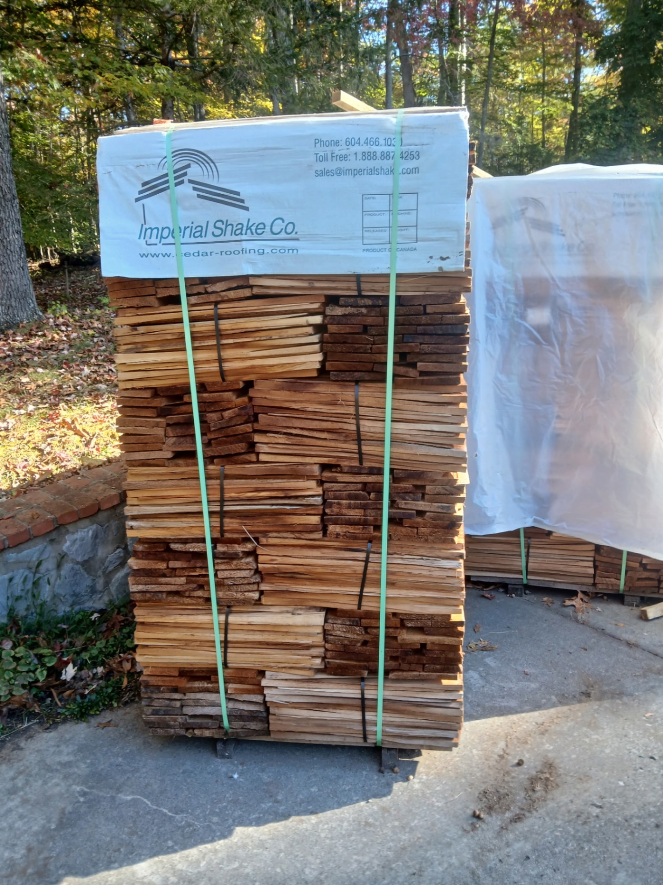 Heavy Cedar Shakes 100 Bundles