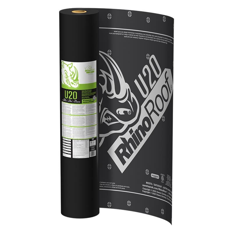 Roofing Materials - RhinoRoof U20 Underlayment 