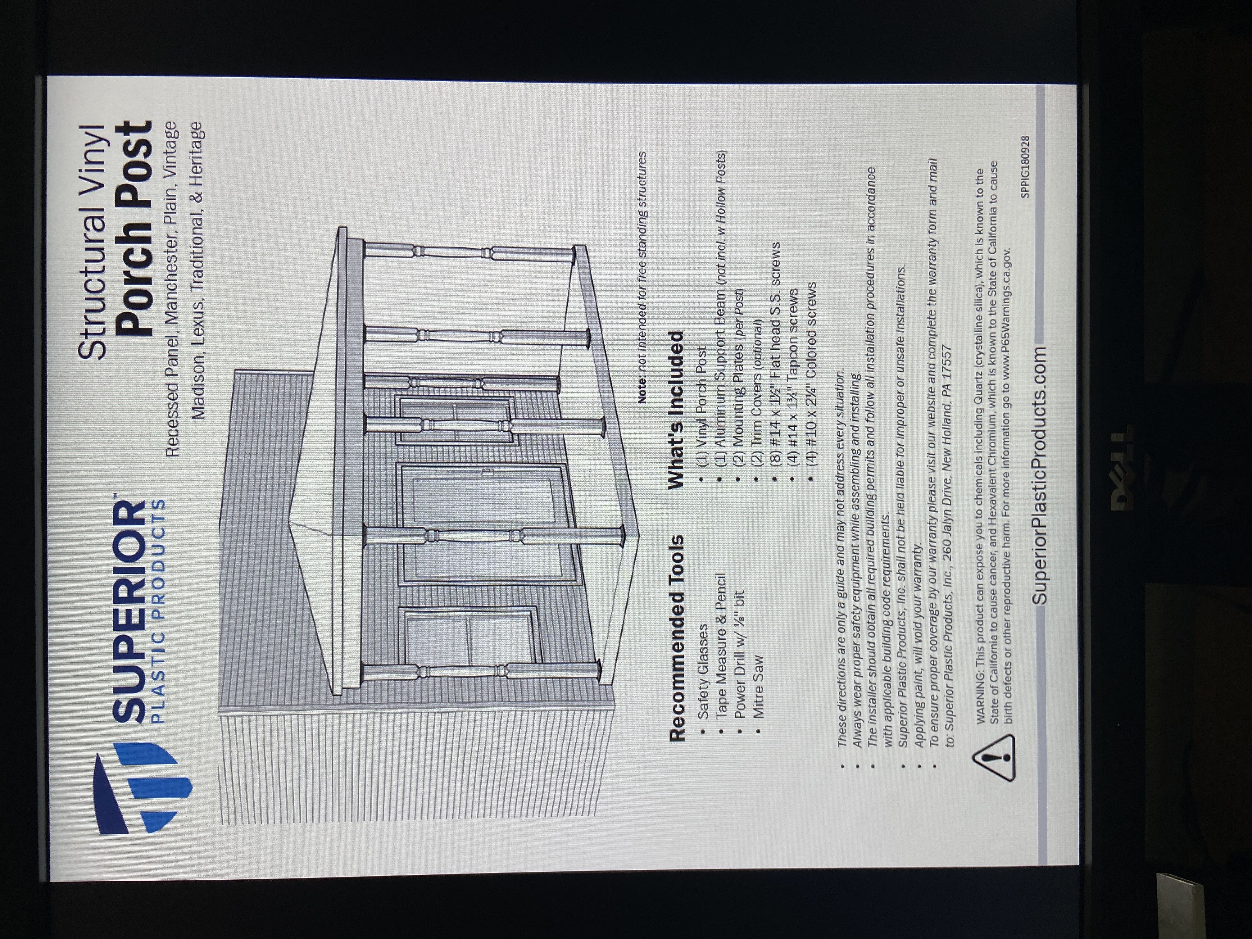 Structural Porch Posts (20+)