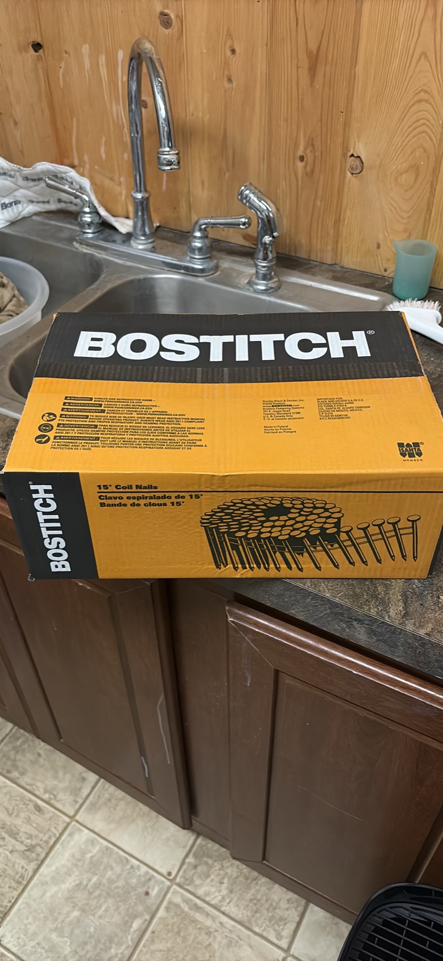 Bostitch 2” x .099” 15 Degree Hot dipped Galvanized Roofing Coil Nail 3600 Qty