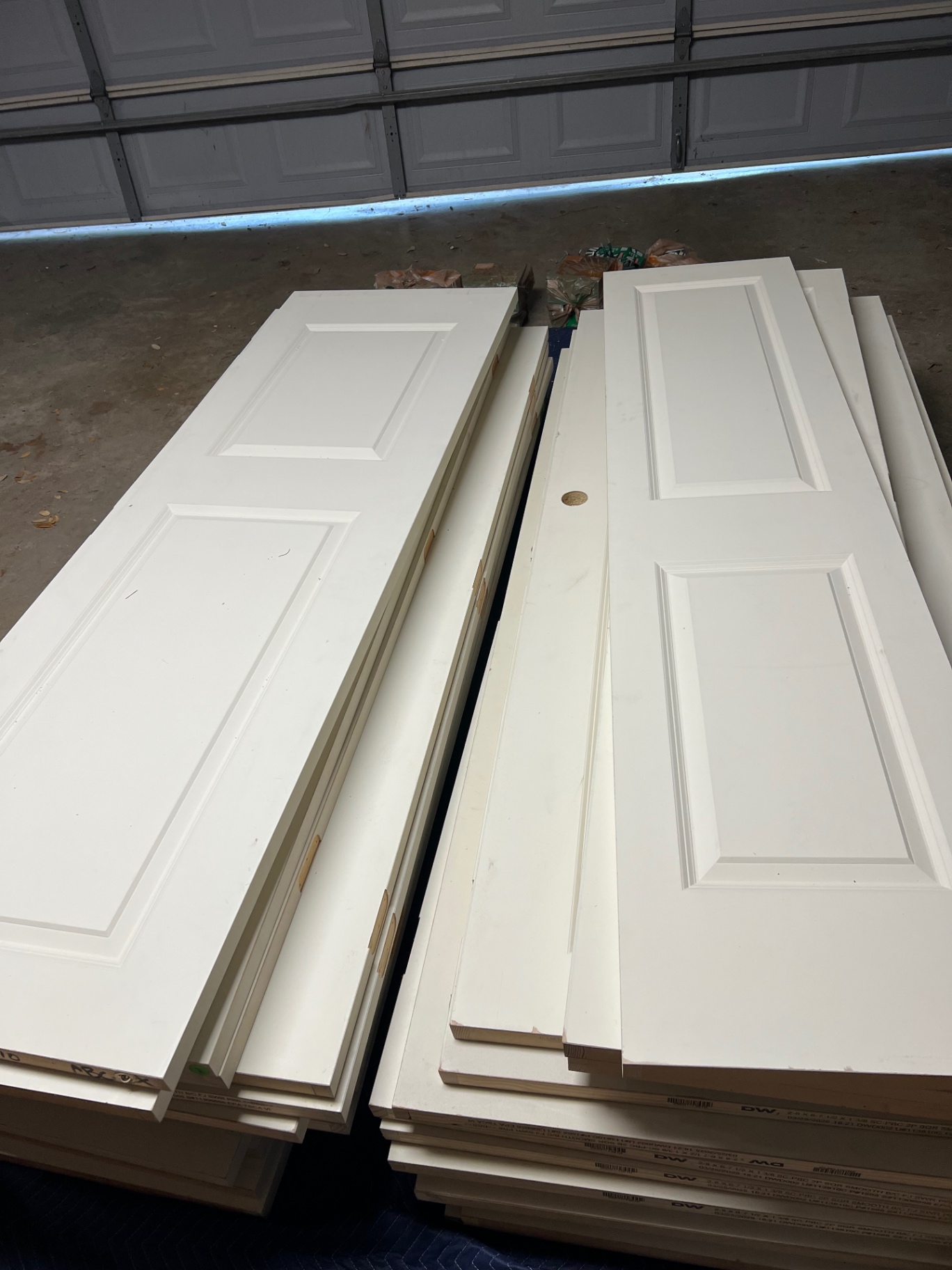 30 solid core carrera style doors