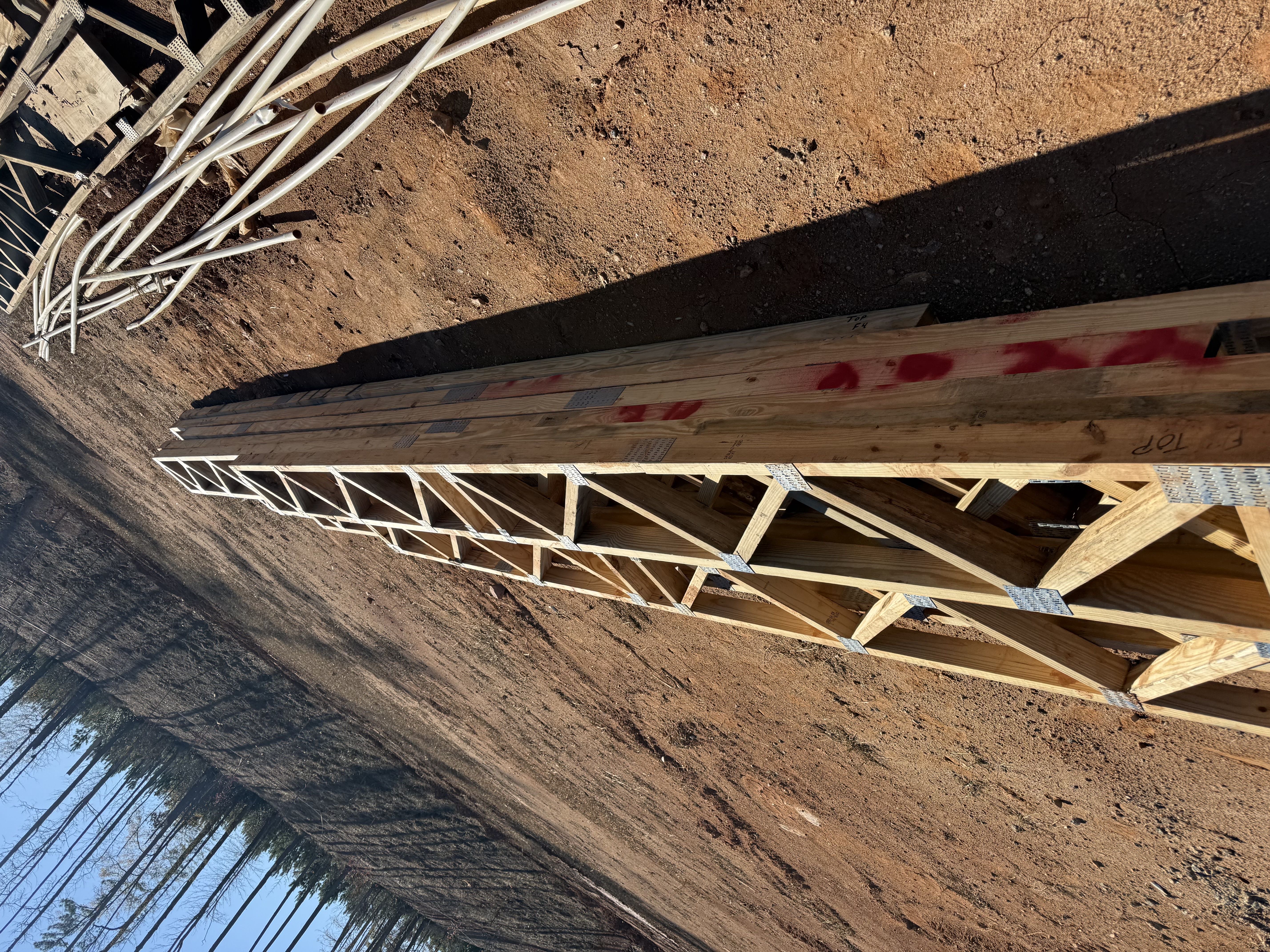 Brand new trusses 