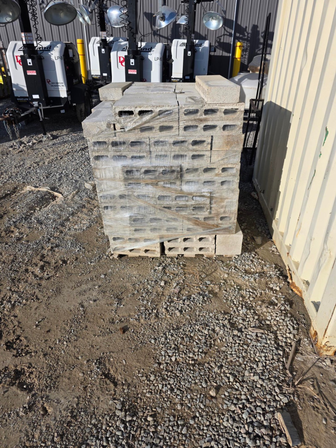 12"x4"x8" Hollow core Landscaping bricks