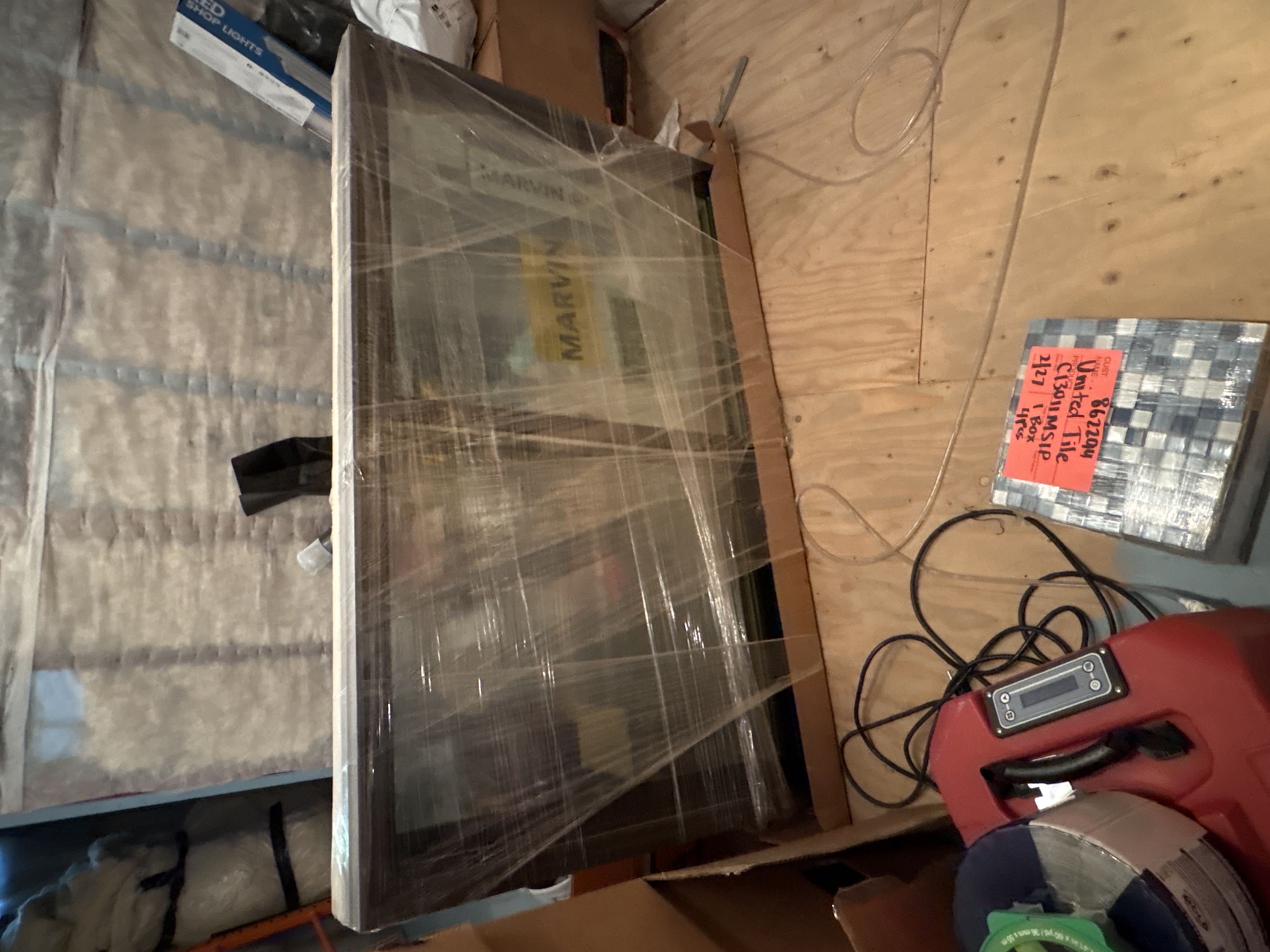 2 pine interior sealed Marvin windows