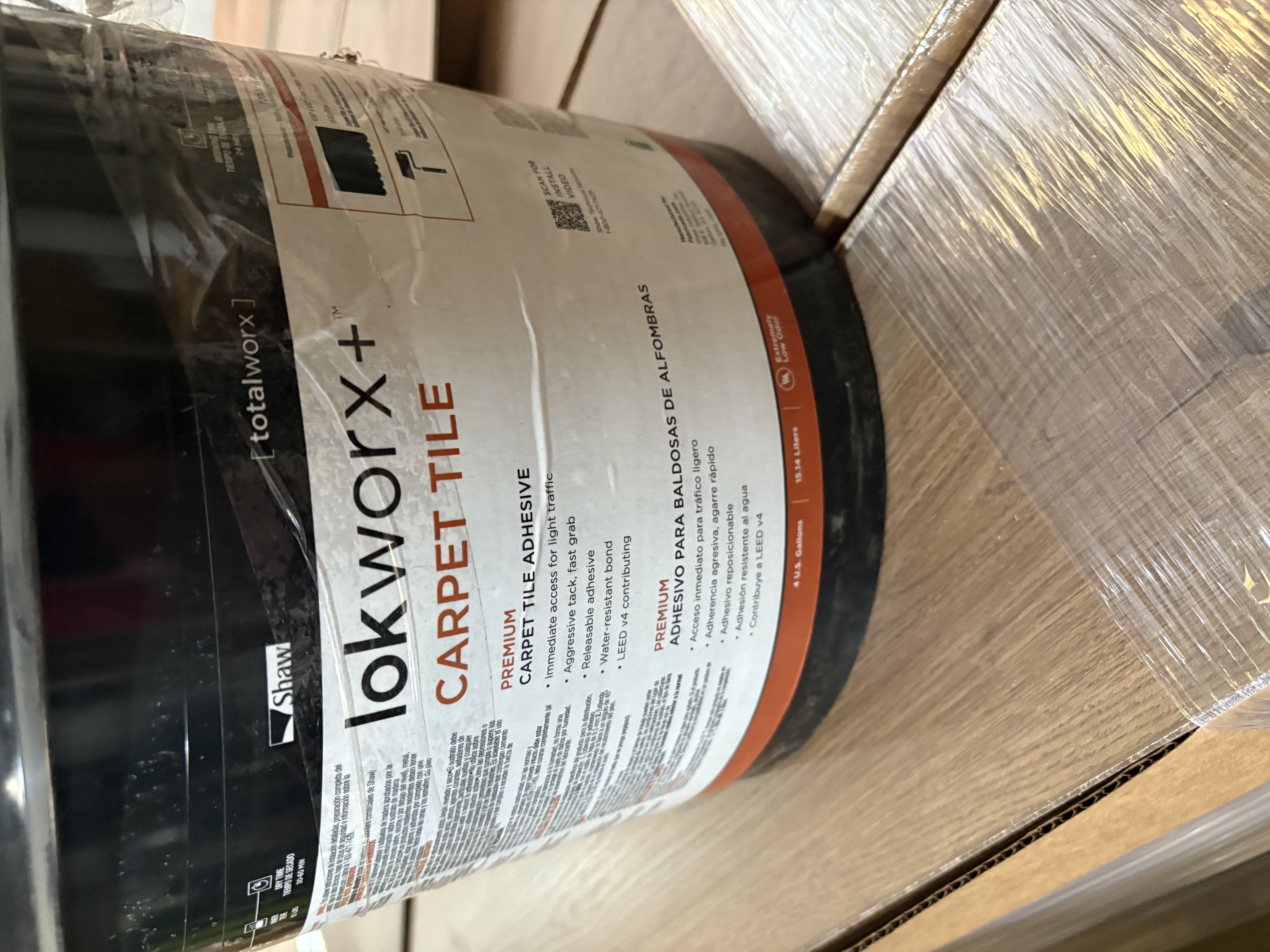 FLOORING GLUE “ PROMOTION 800 GALLONS TOTAL “