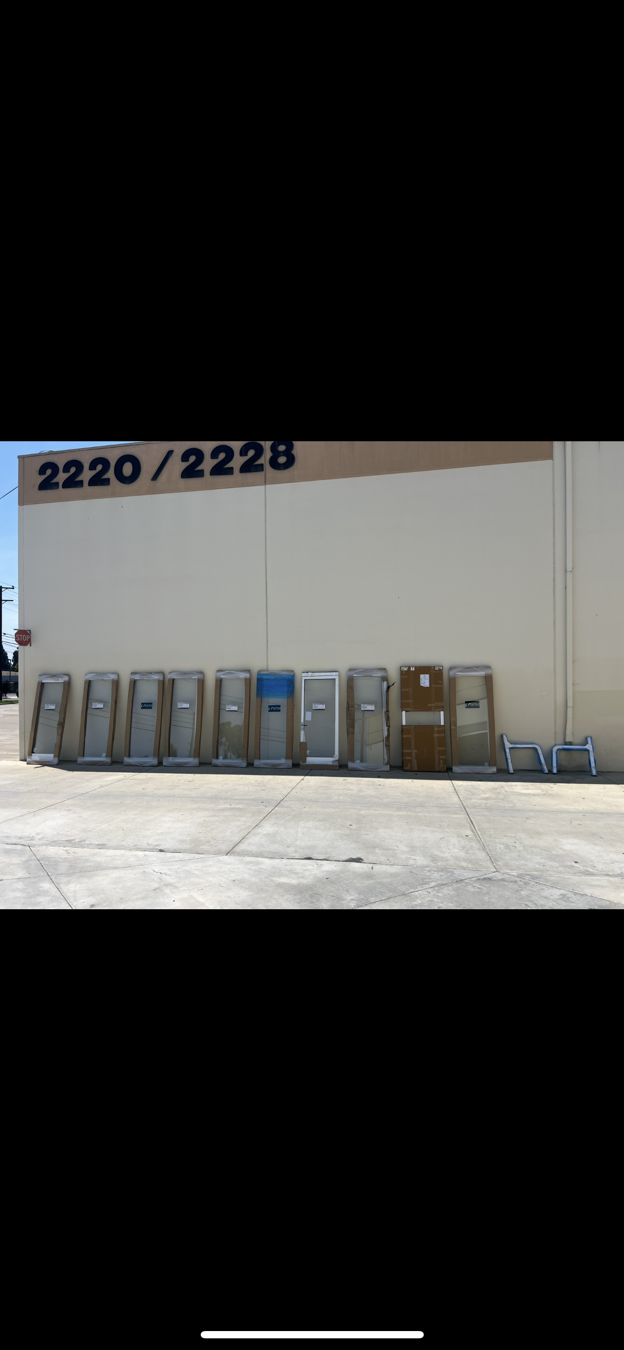 50% off New Bi-Folding White Window Doors for House or Business (8x30 feet)-OBO-50%OFF