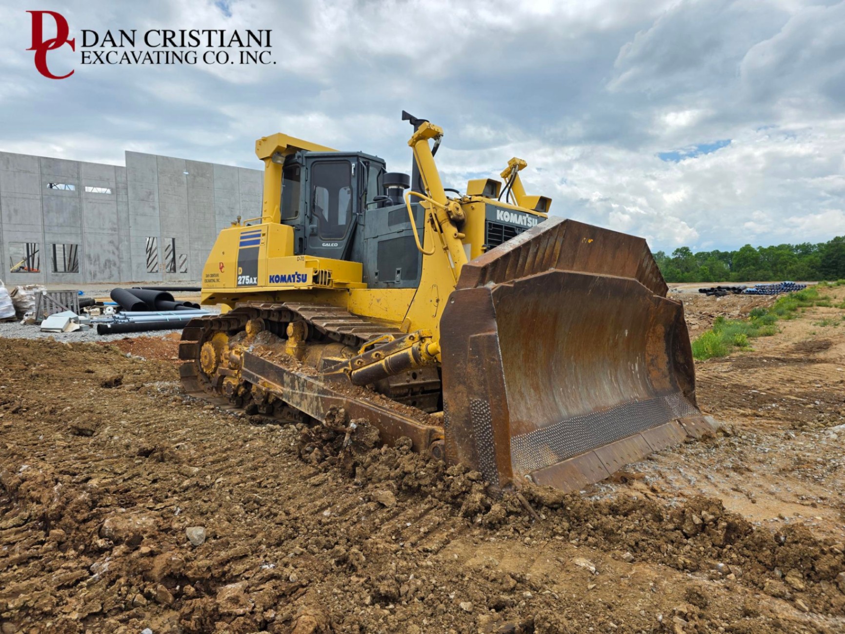 2009 Komatsu D275AX Dozer