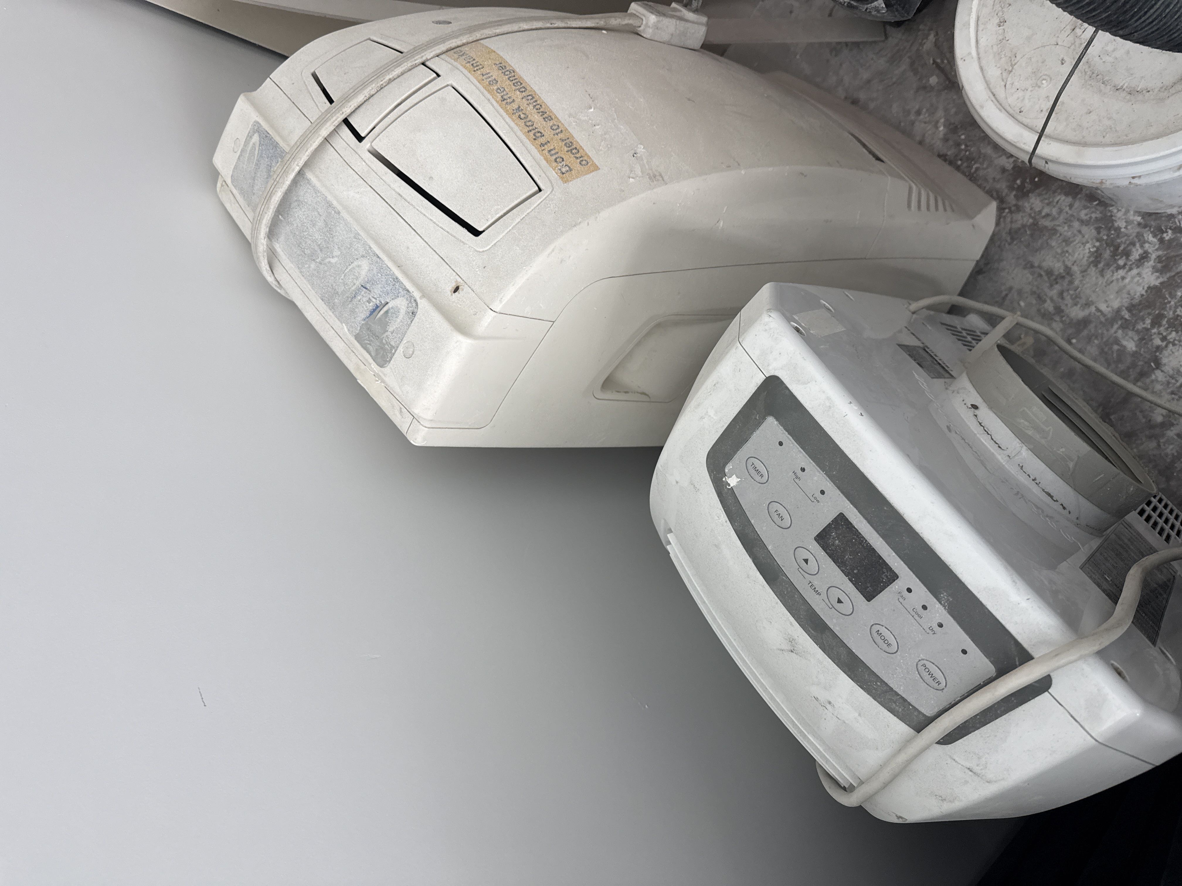 Portable rolling air conditioners