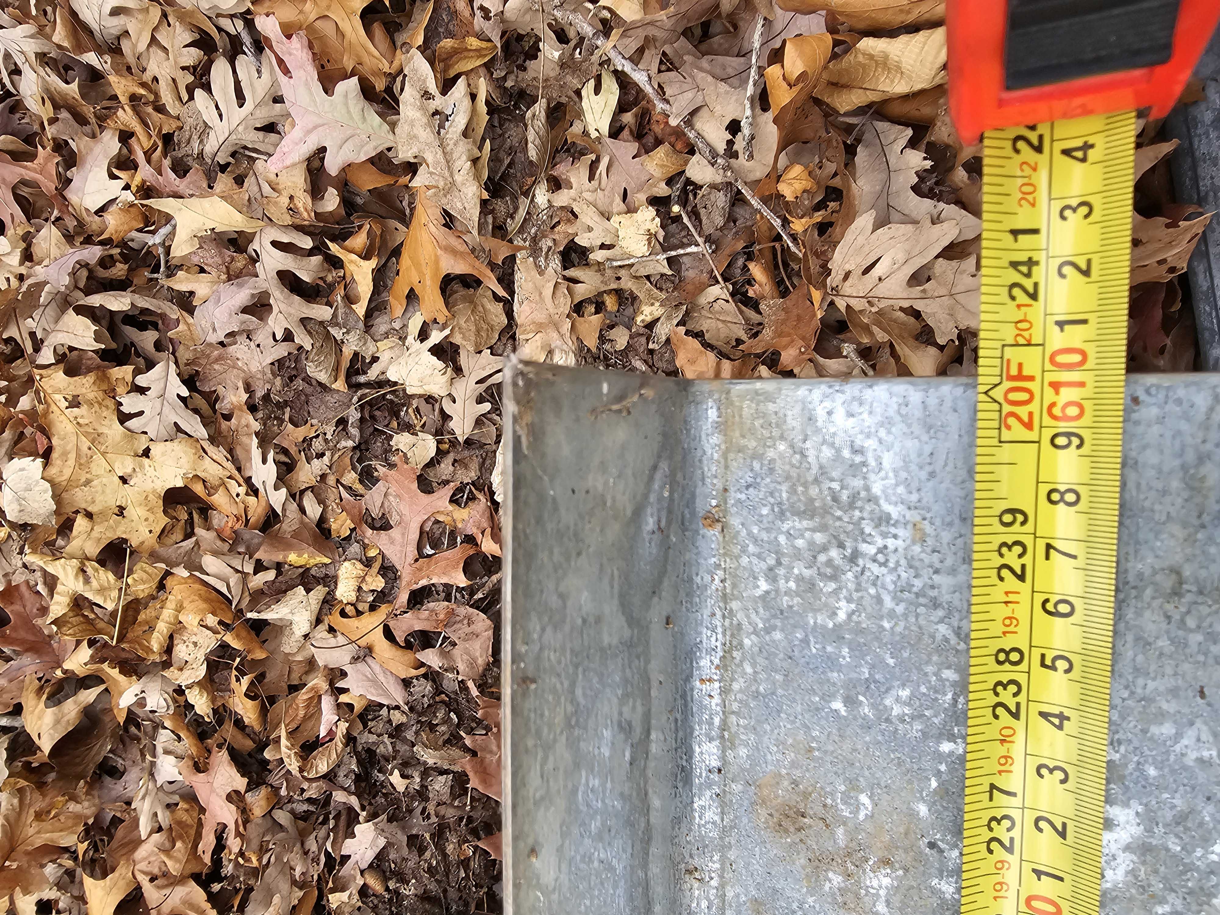 20ft Galvanized Industrial Flashing / Angle – 14 Pieces Available