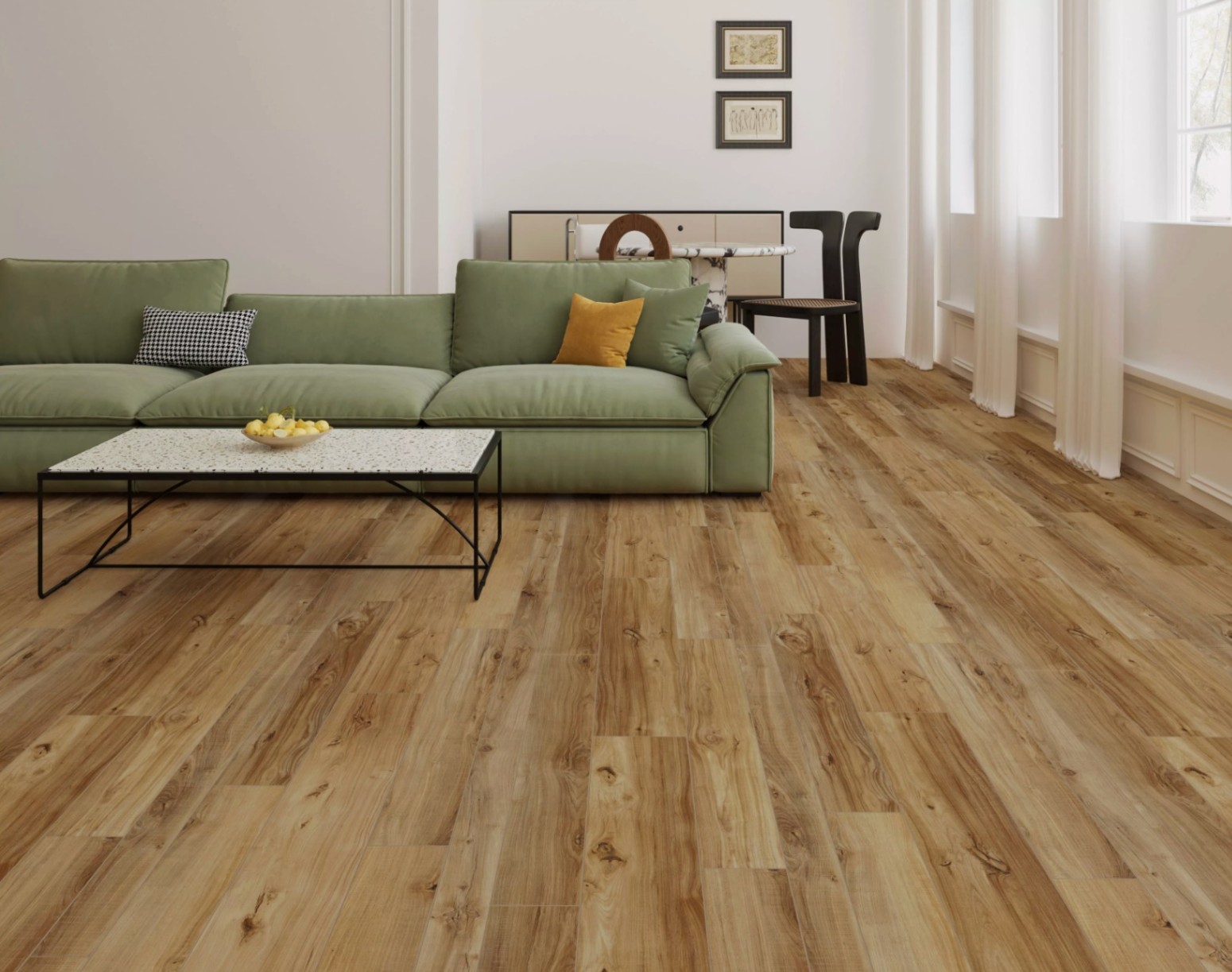 leftover wood from flooring project