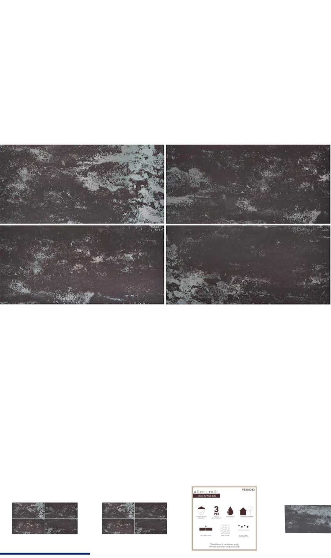Porcelain floor 