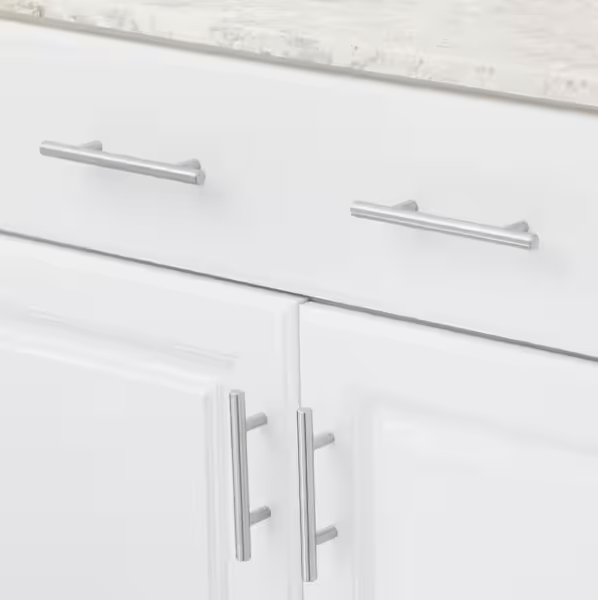 Amerock 6 1/8" (3 3/4" Centers) Stainless Steel Cabinet Bar Pulls (Lot of 45)