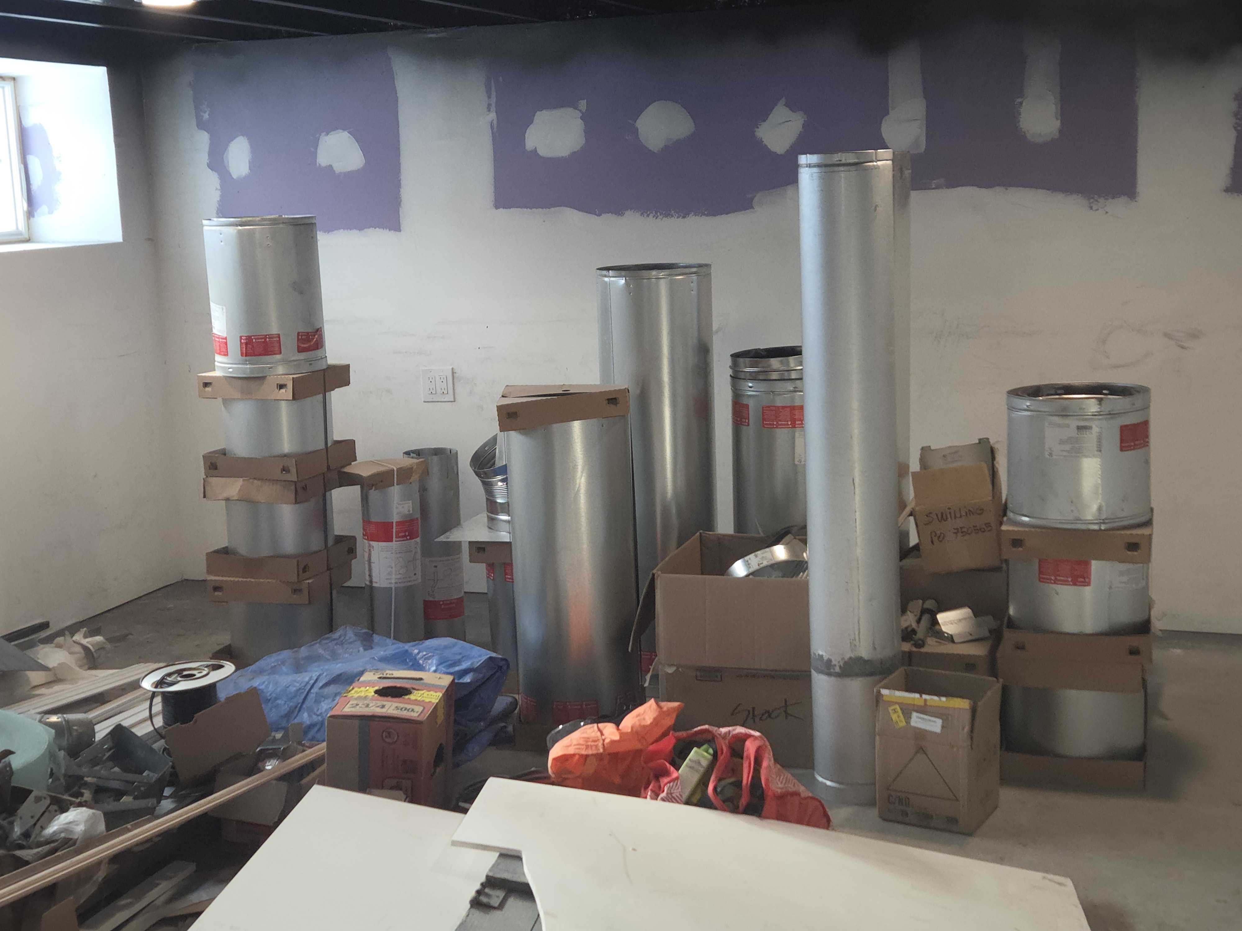 Fireplace Chimney Duct Pipes