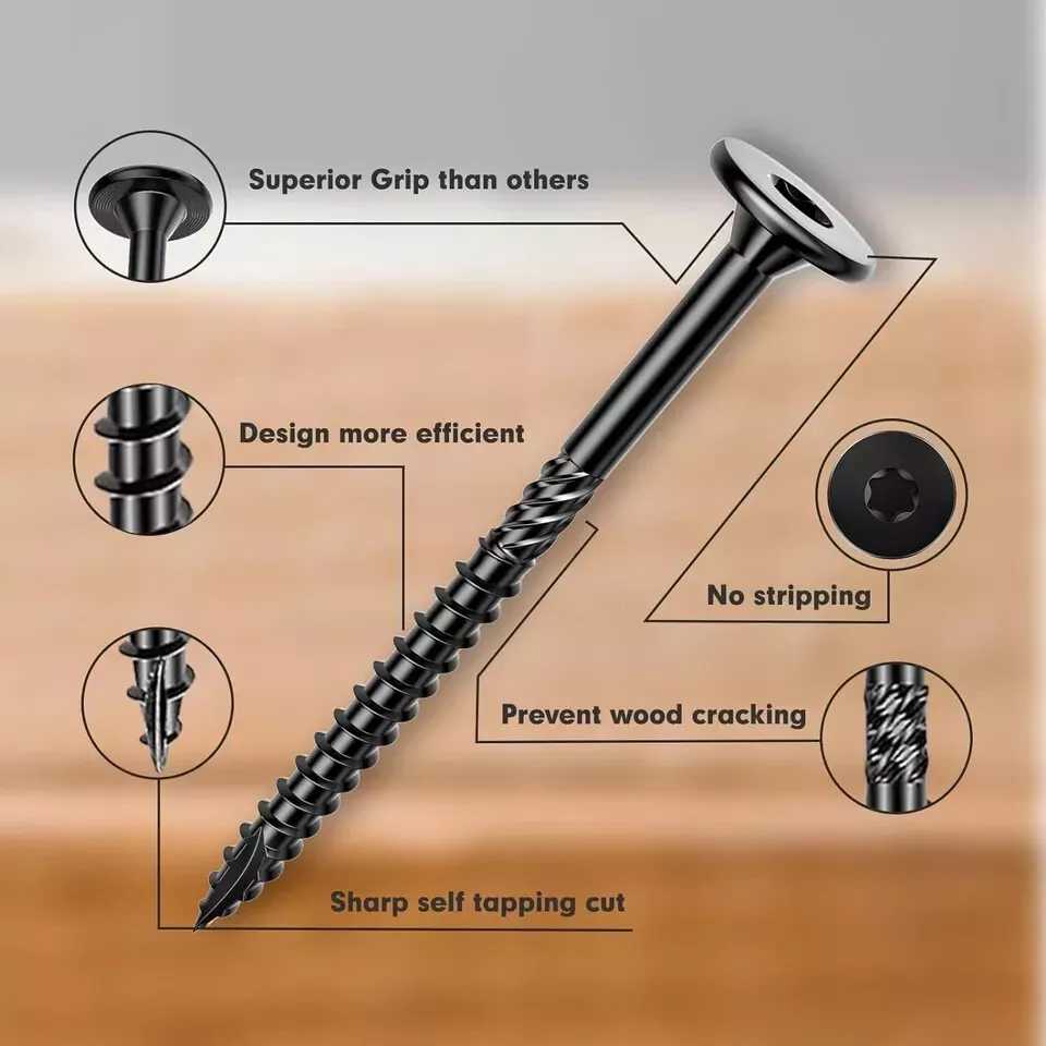 6 inch timber screws