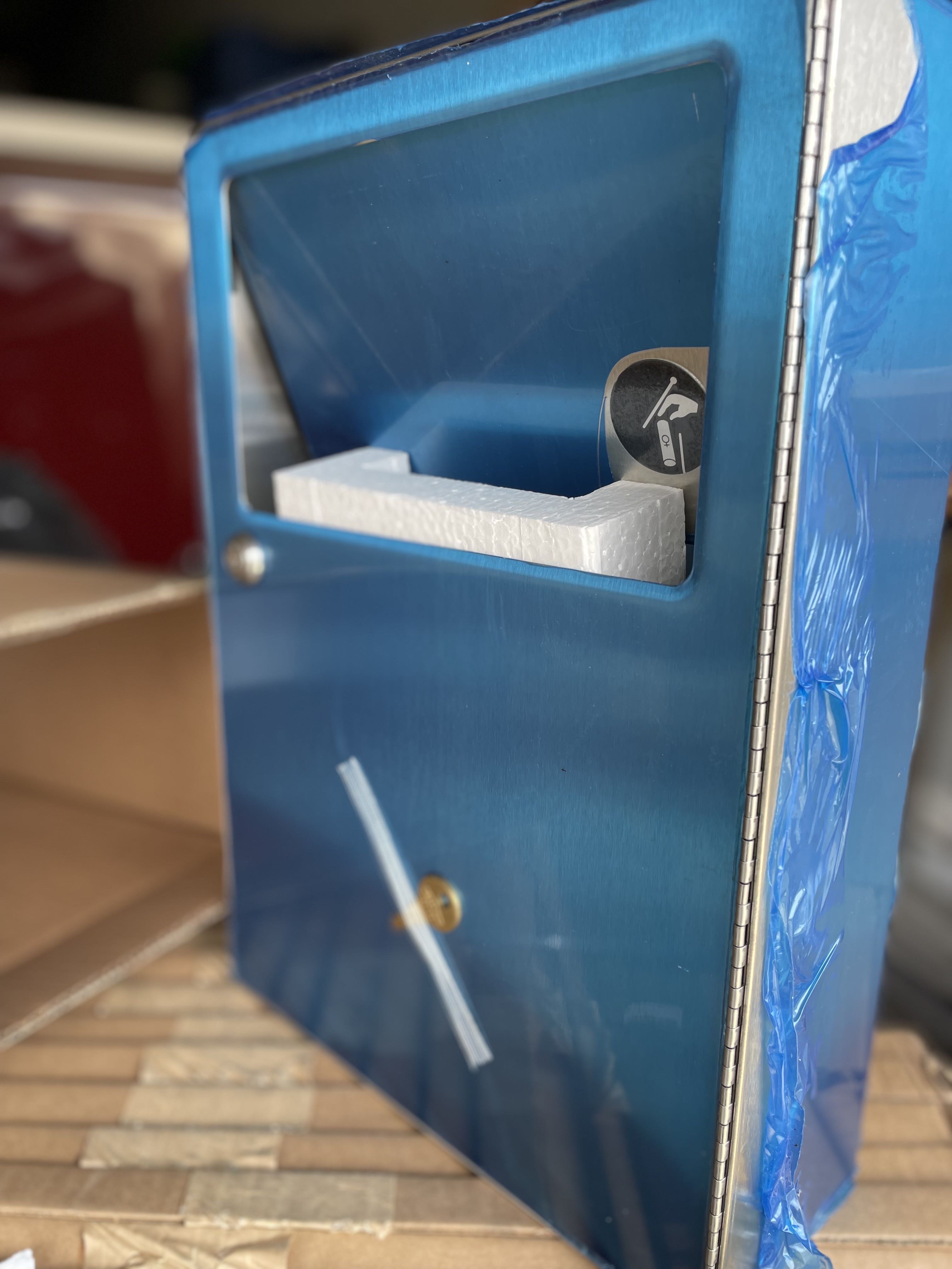  Commercial sanitary napkin containers description