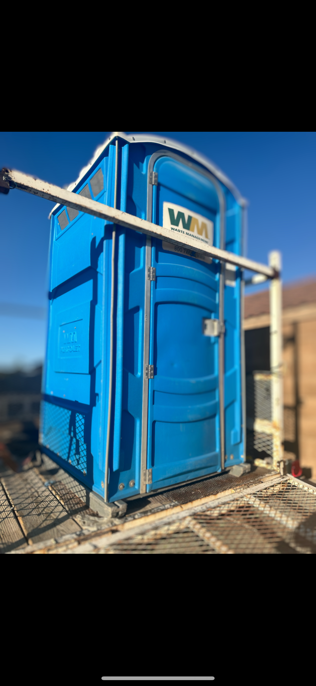 White utility trailer/Porter John