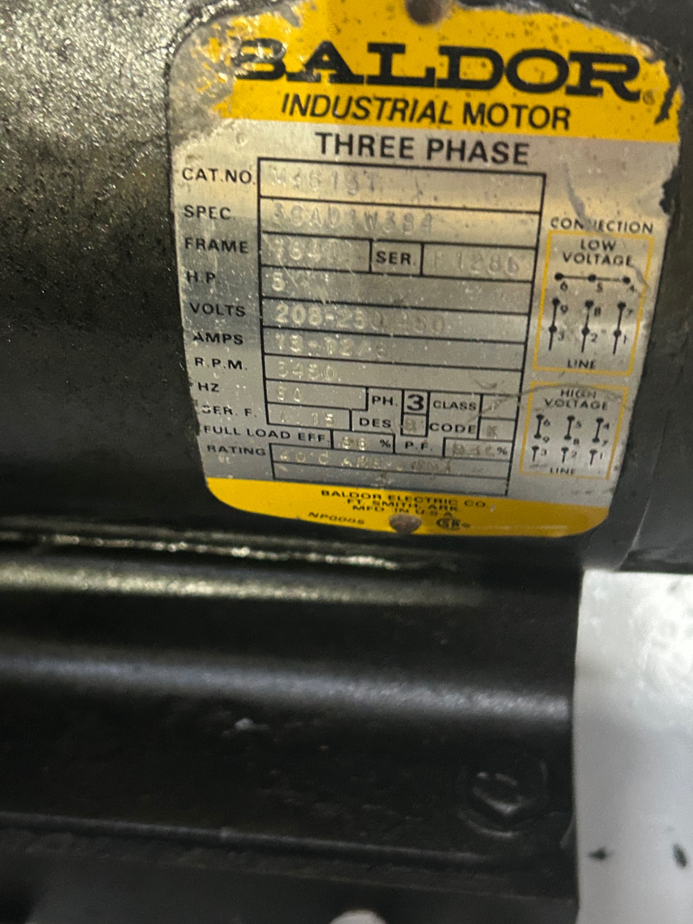 260/480 v concrete cutting saw 