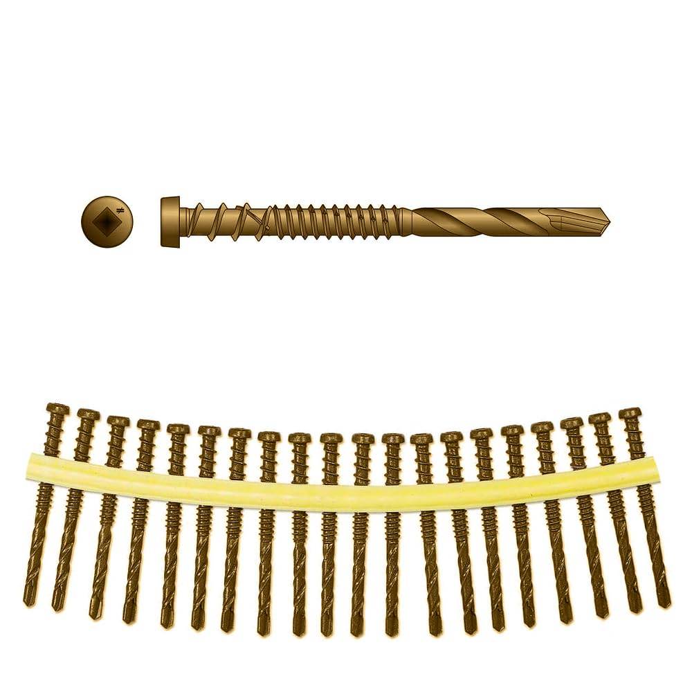 Grip-Tite #10 x 2-3/8" Self-Drilling Screws (DCSD238SBR01) – 5000 Count Bulk Lot