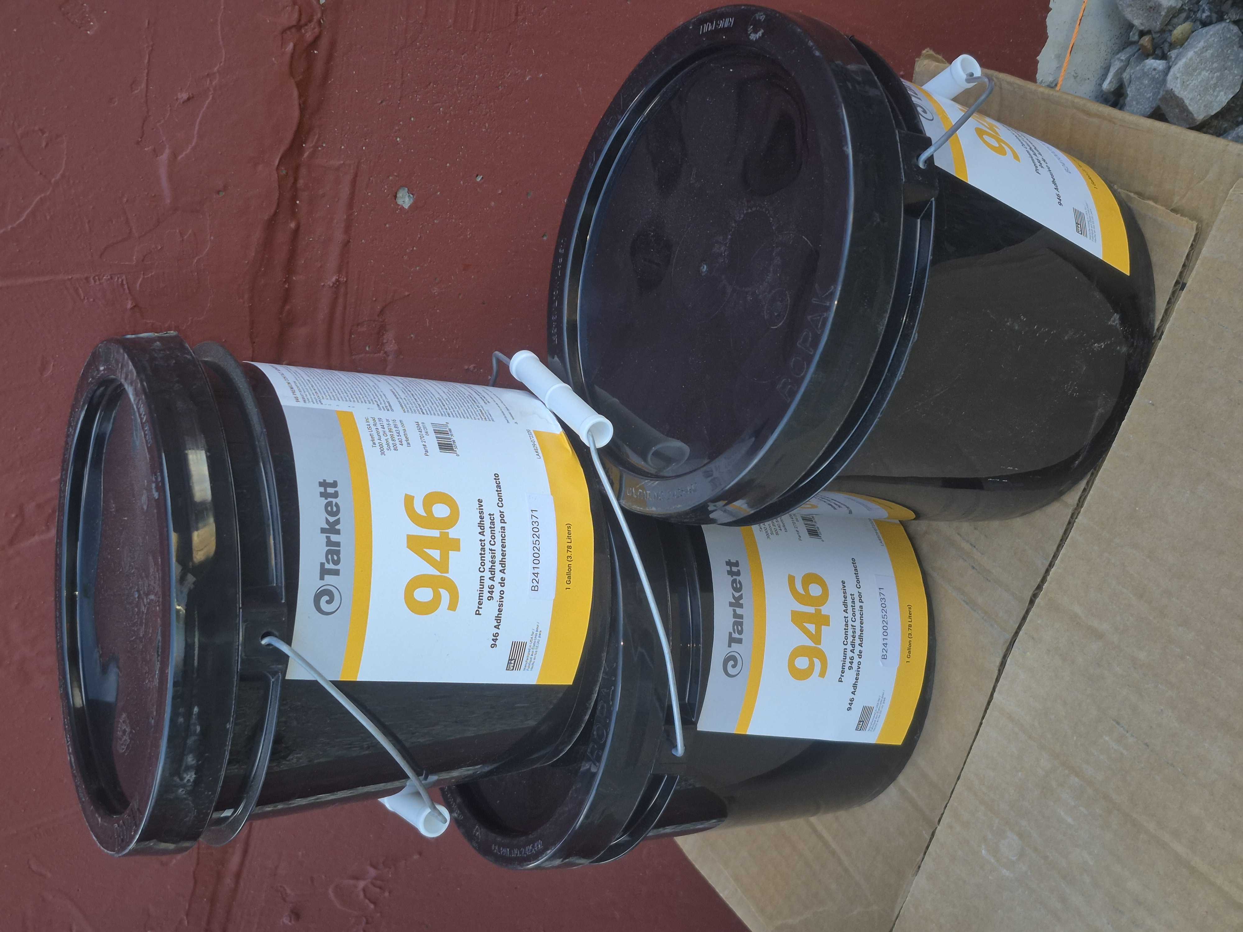 Tarkett premium contact adhesive 7 one gallon buckets
