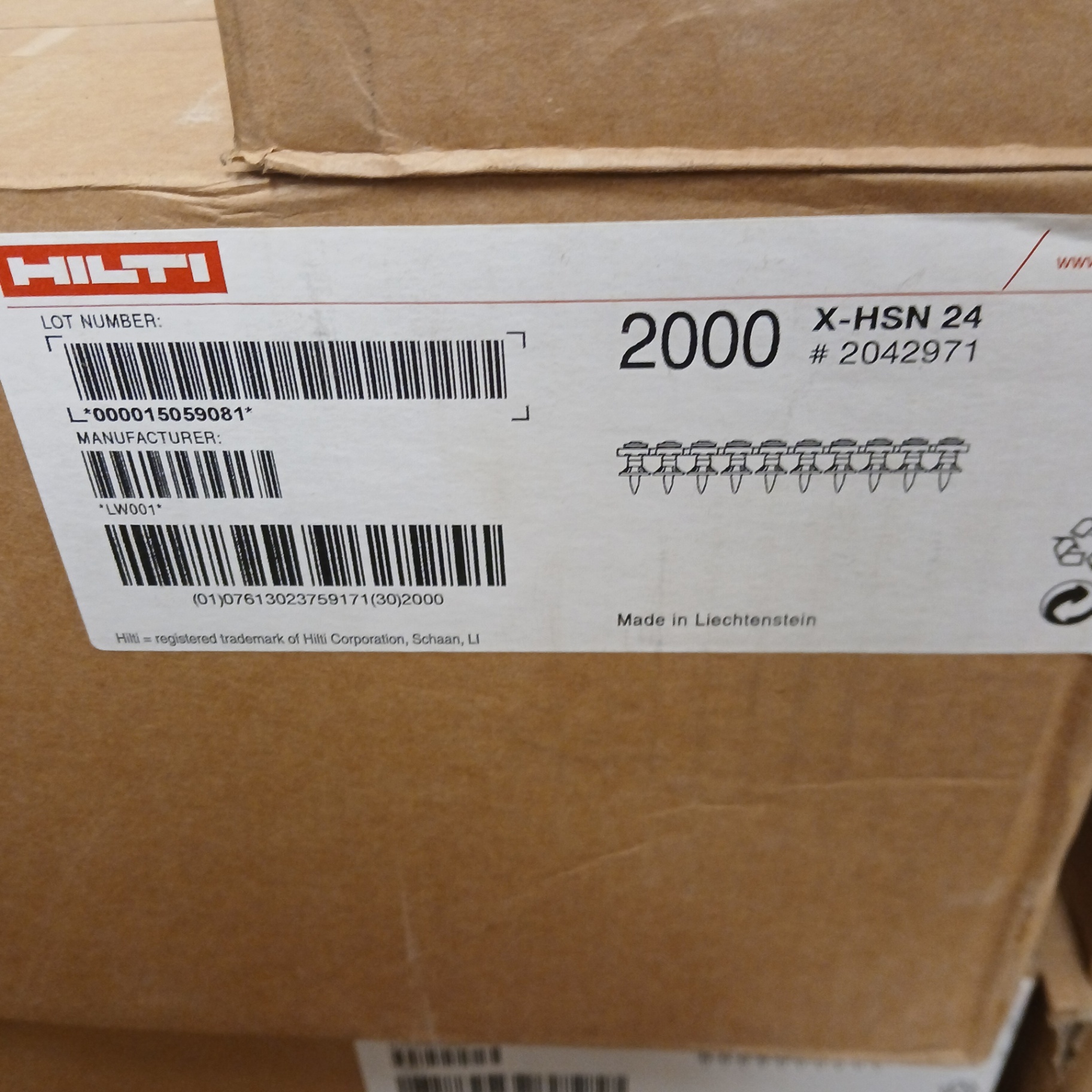 Hilti X-HSN 24 