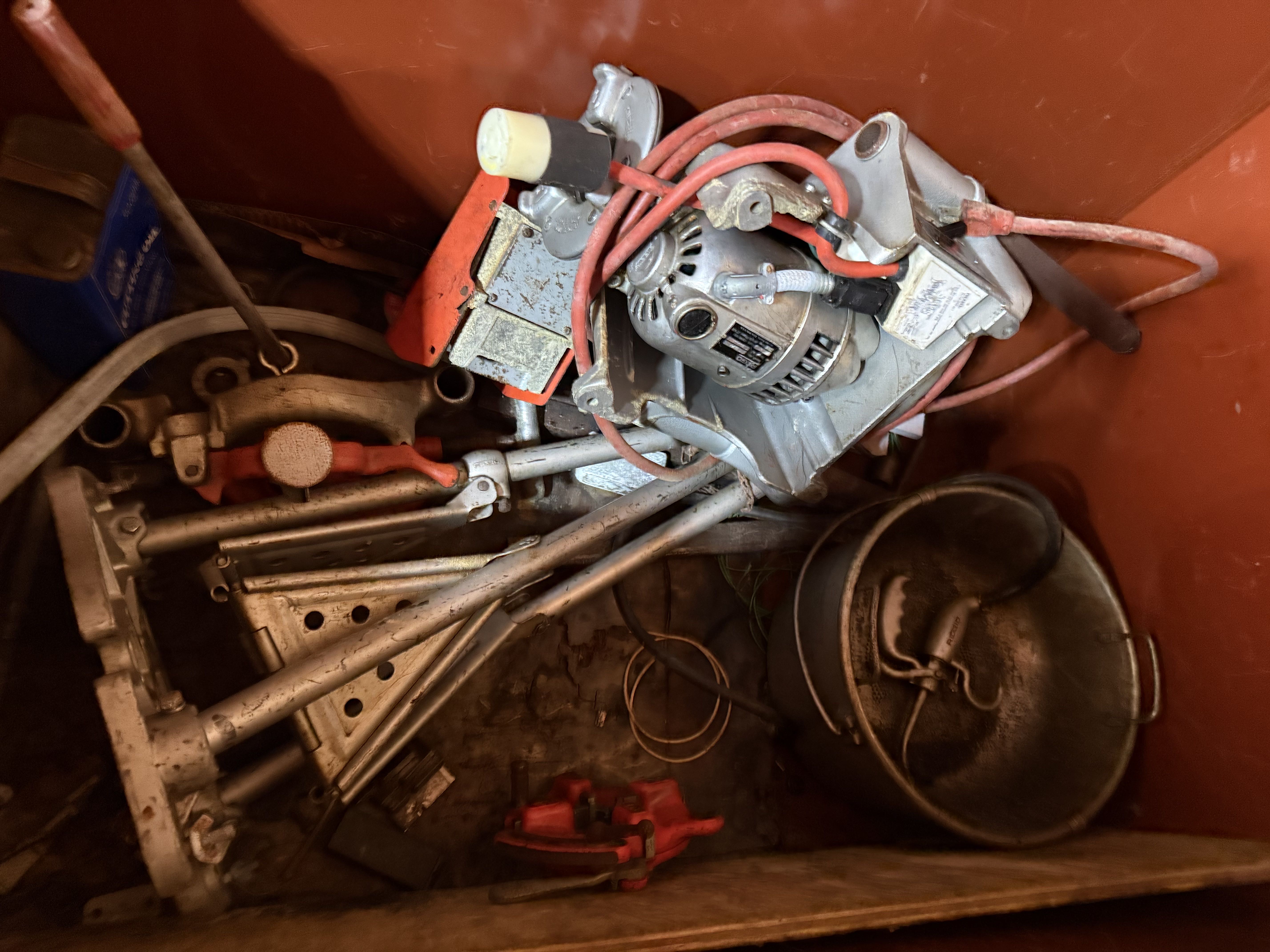  Electrical threader with Die set