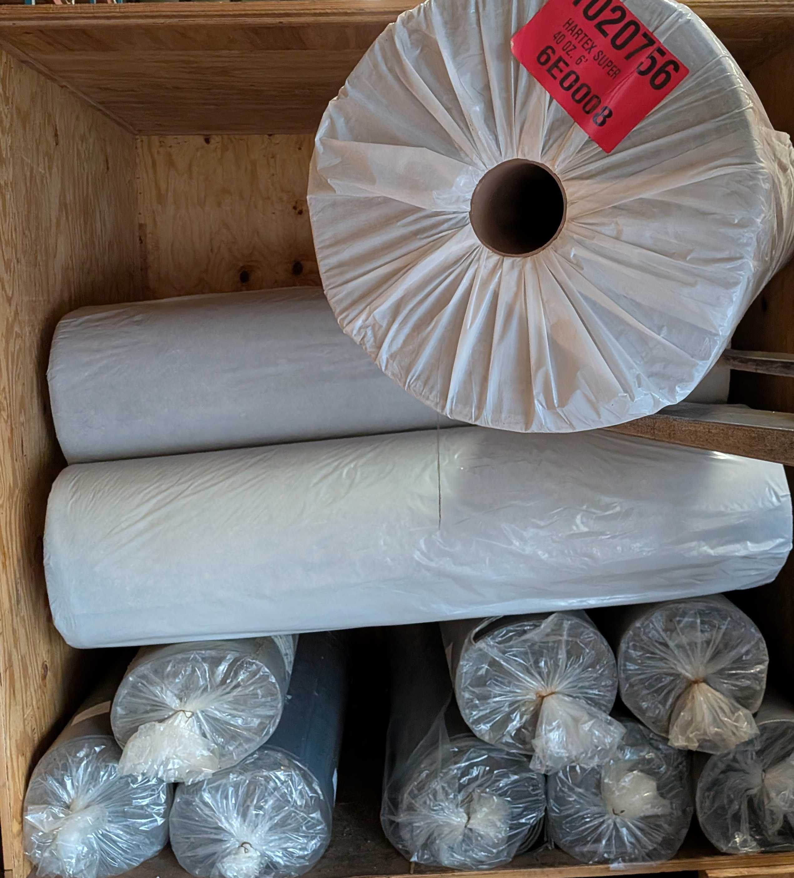 Surplus TredMor 2580 Commercial Rubber Underlayment & Hartek Padding (Bulk Lot