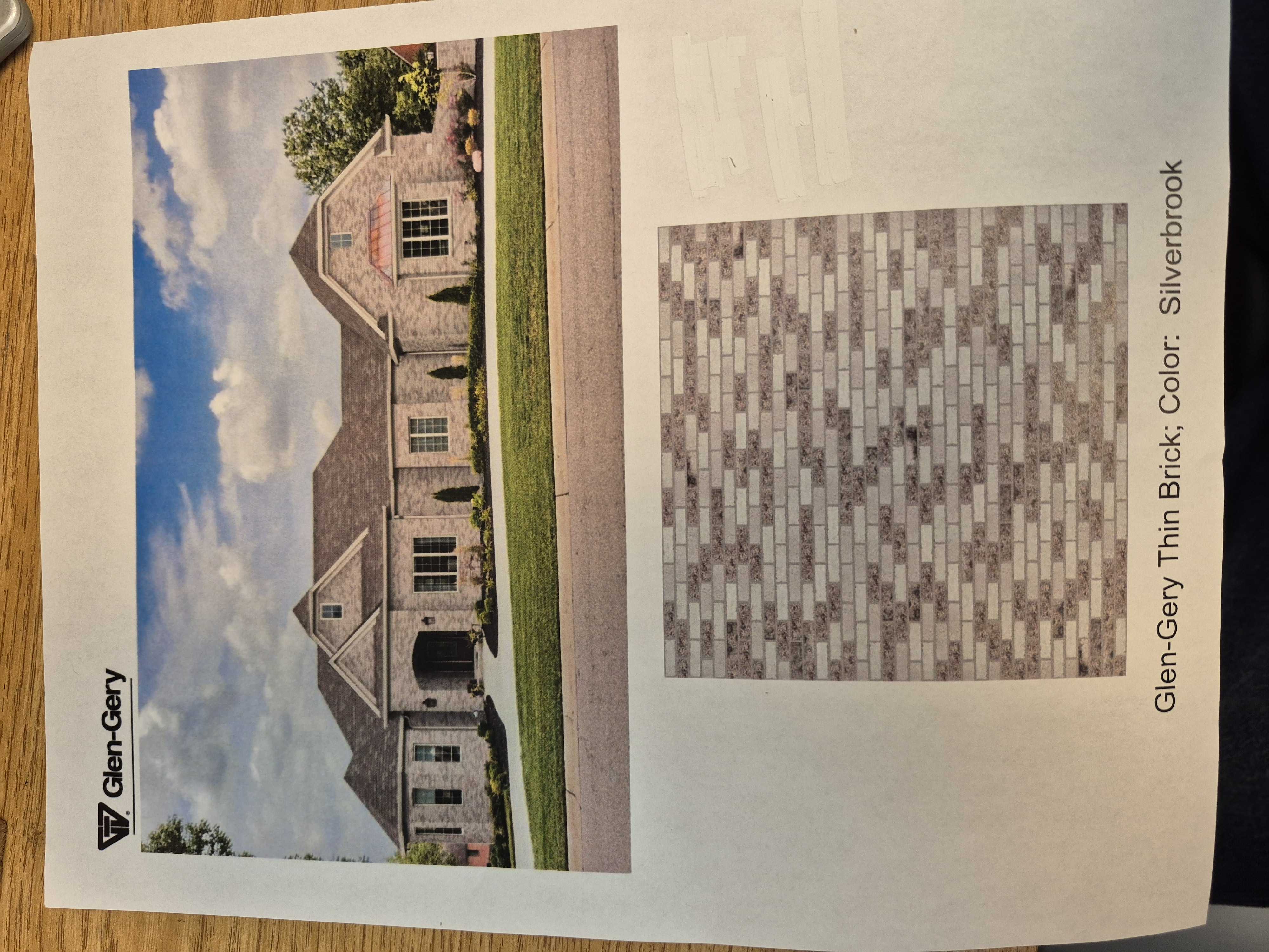 Glen-Gery Silverbrook Thin Brick, Bulk Deal/High-End Material 