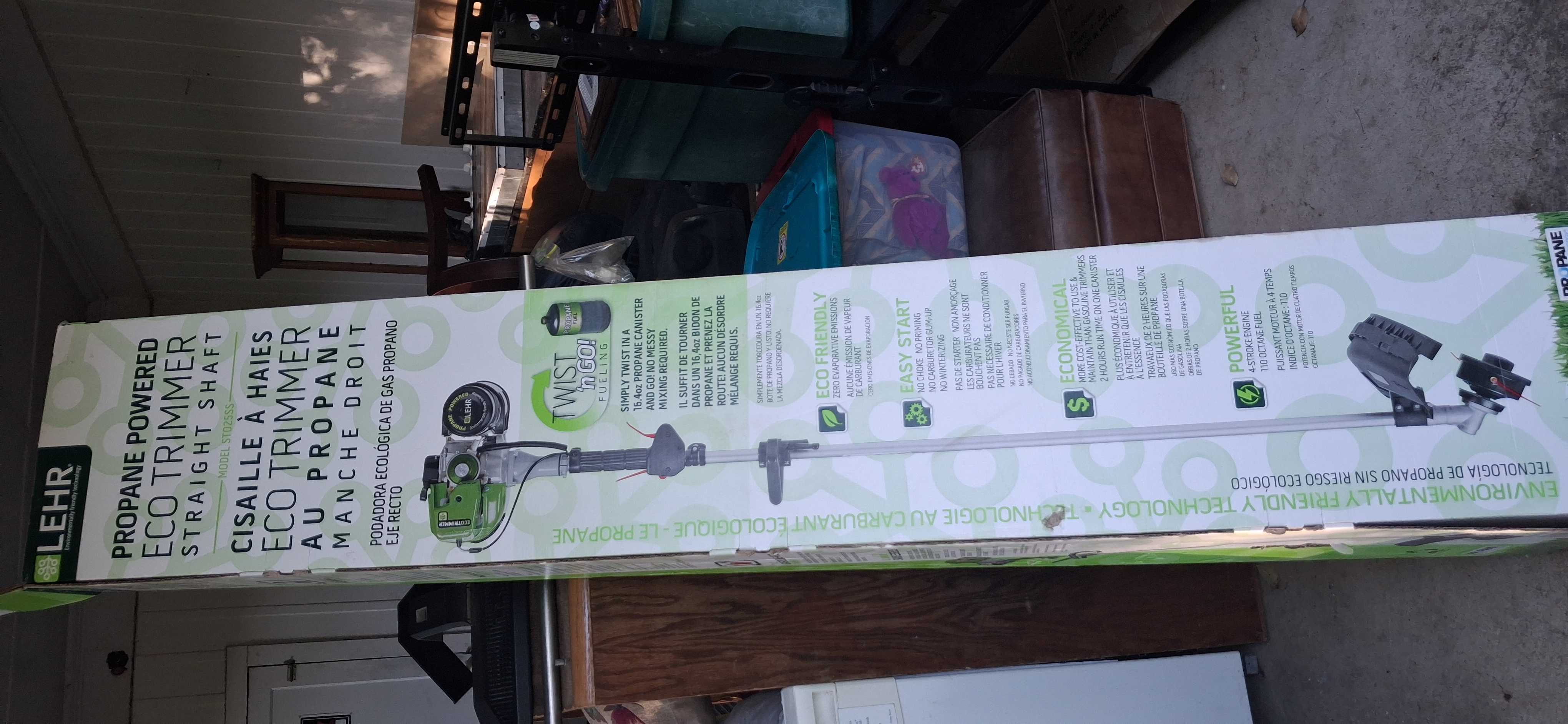 LEHR Propane Powered ECO TRIMMER STRAIGHT SHAFT