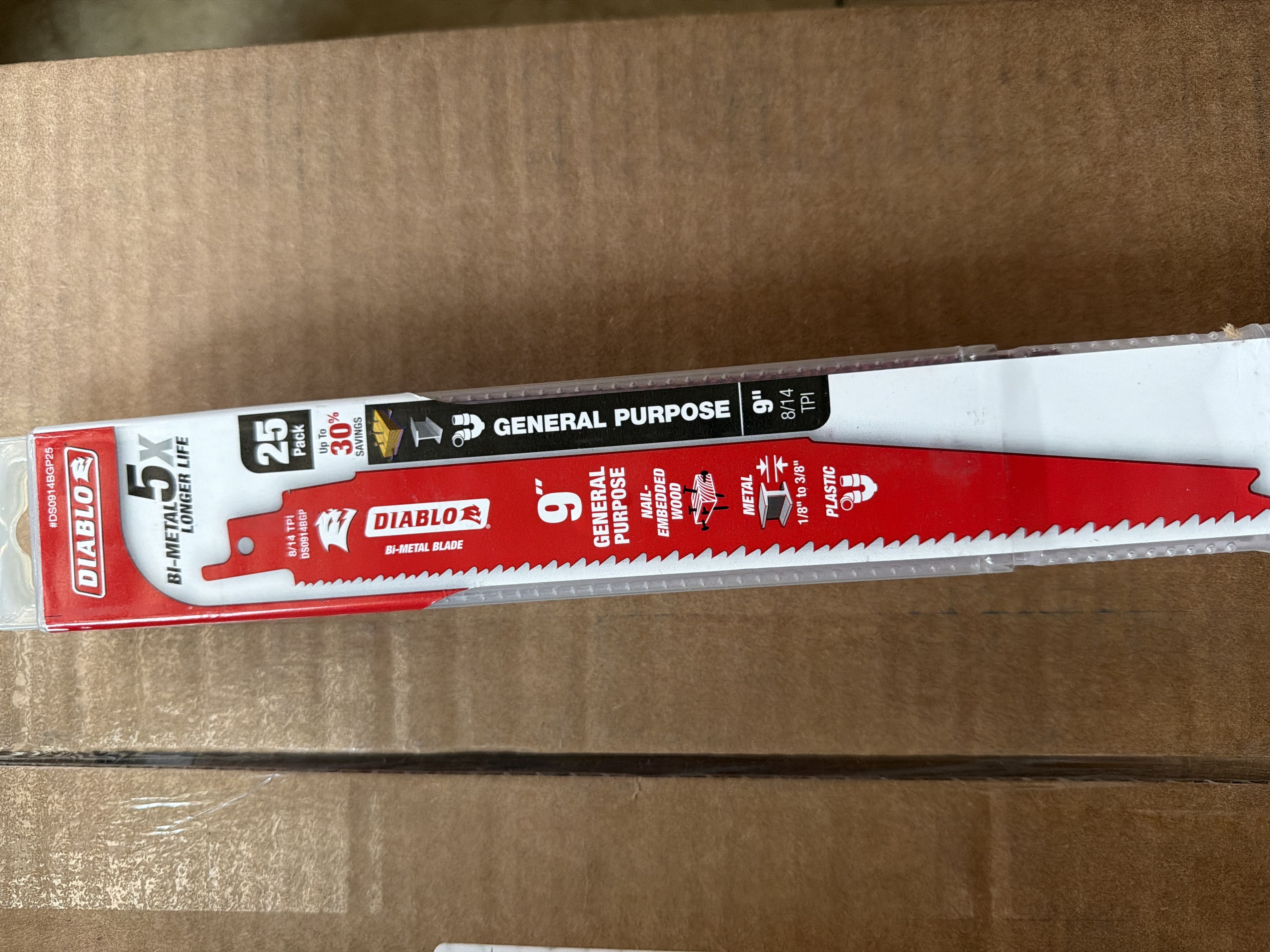 Demolition sawzall blades 