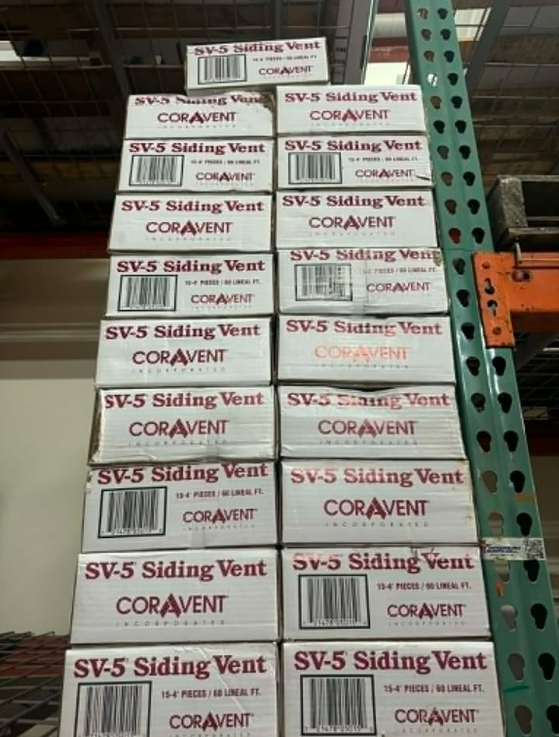 Coravent SV-5 Siding Vent 15-4" Pieces / 60 Lineal FT