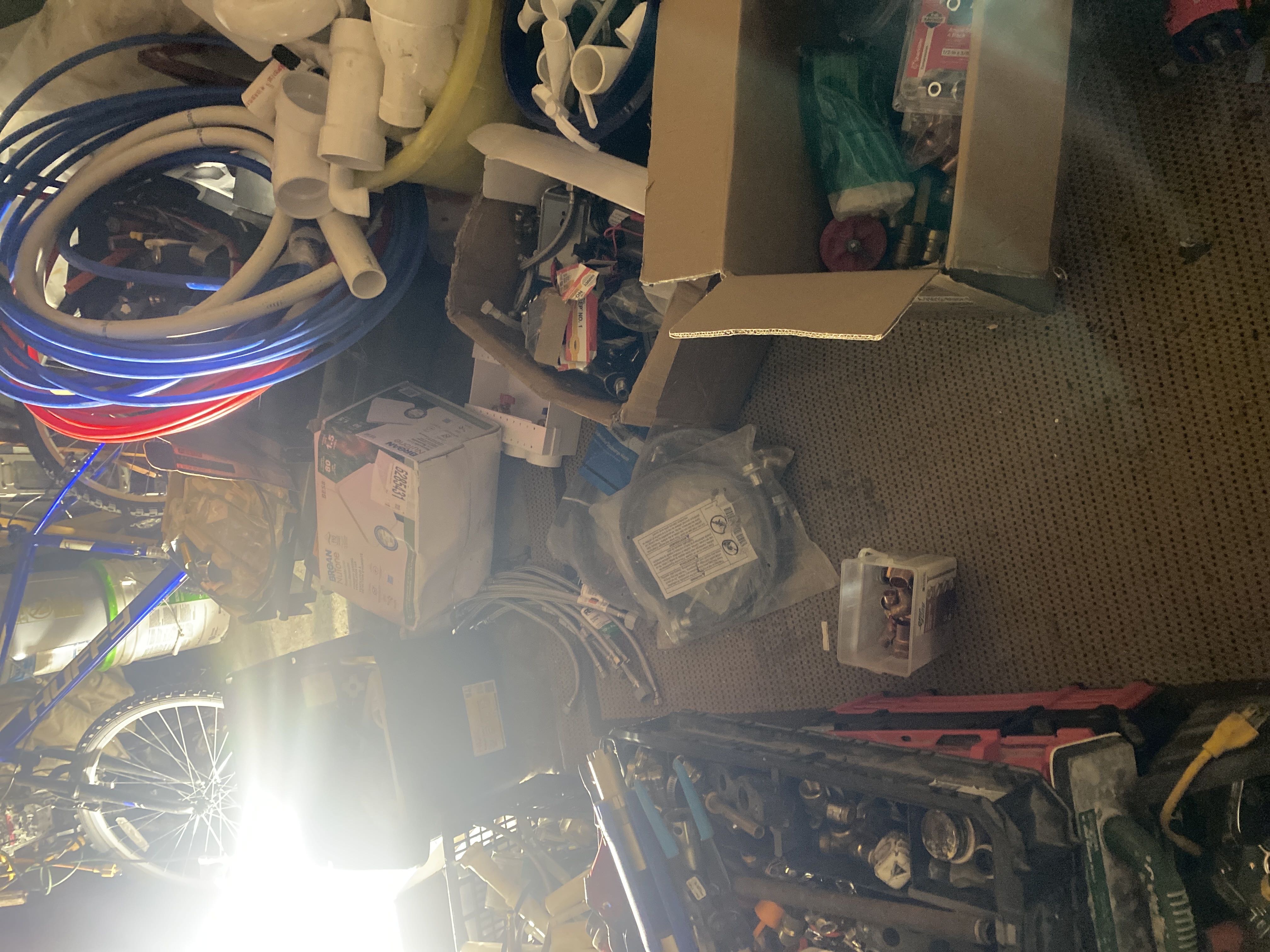 Plumbing lot