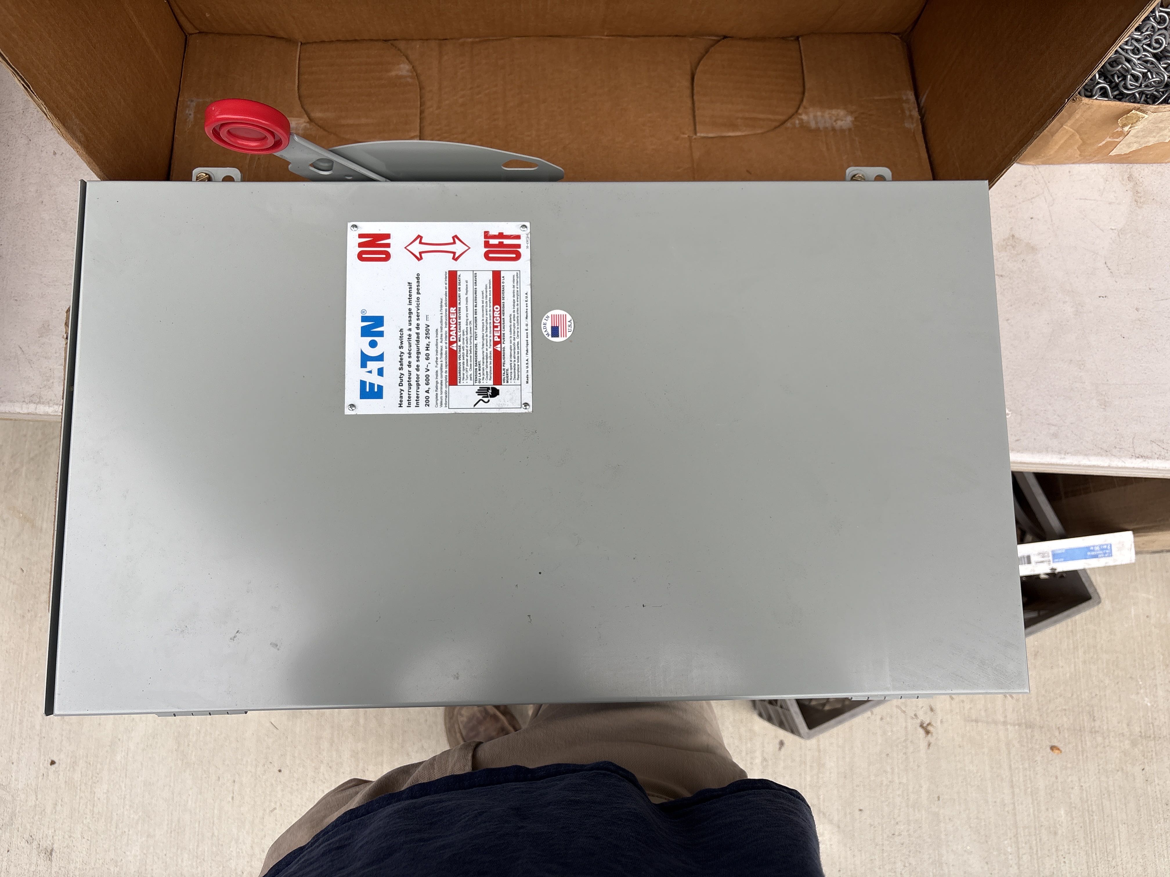 Eaton Heavy Duty Safety Switch 200A 600V