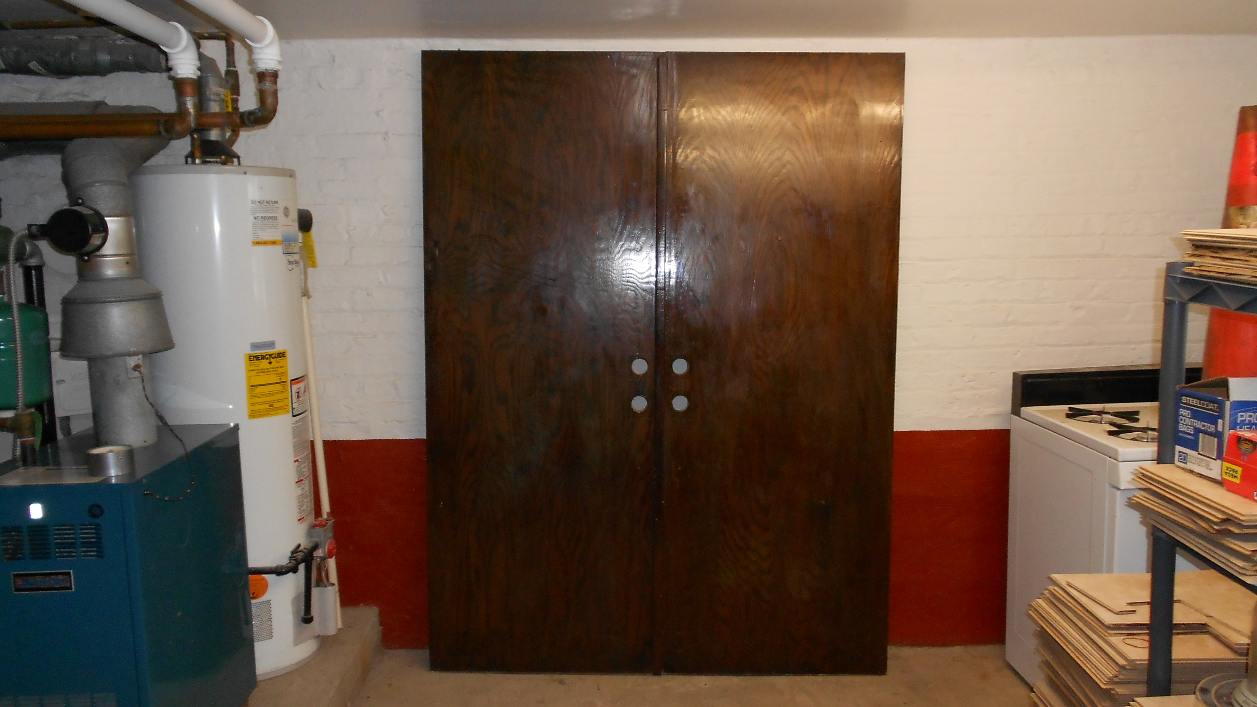 Exterior Solid Core Slab White Oak Doors. $175 Each