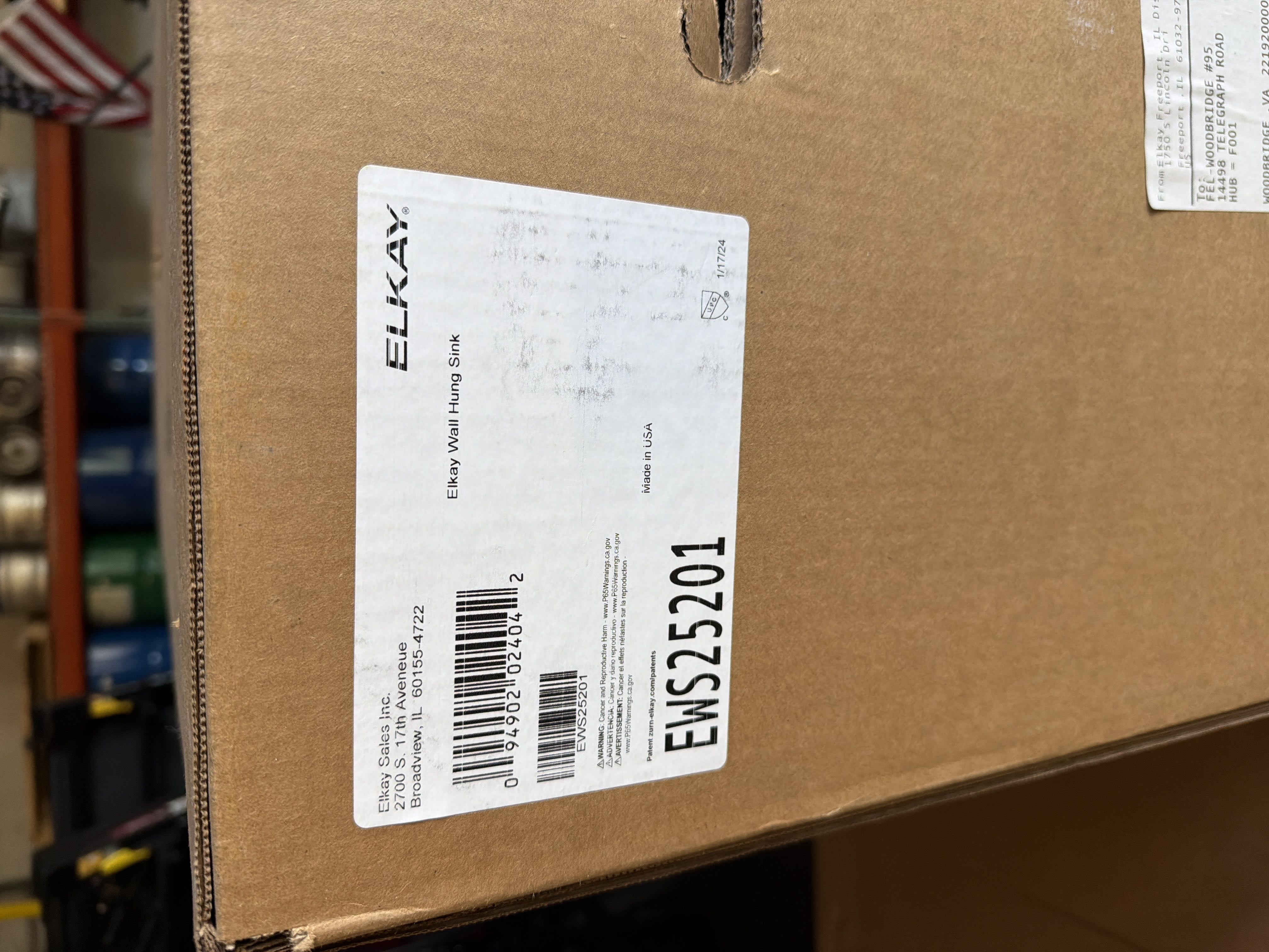 "Surplus Lot: (7) Brand New Elkay EWS25201 Commercial Wall-Mount Stainless Steel Scrub/Hand Wash Sinks. Never installed. Perfect for medical, laboratory, or commercial kitchen builds. Retails for $1,960+ each. Asking $1,200 each or $7,500 for the complete lot of 7. Buyer handles freight or local pickup."