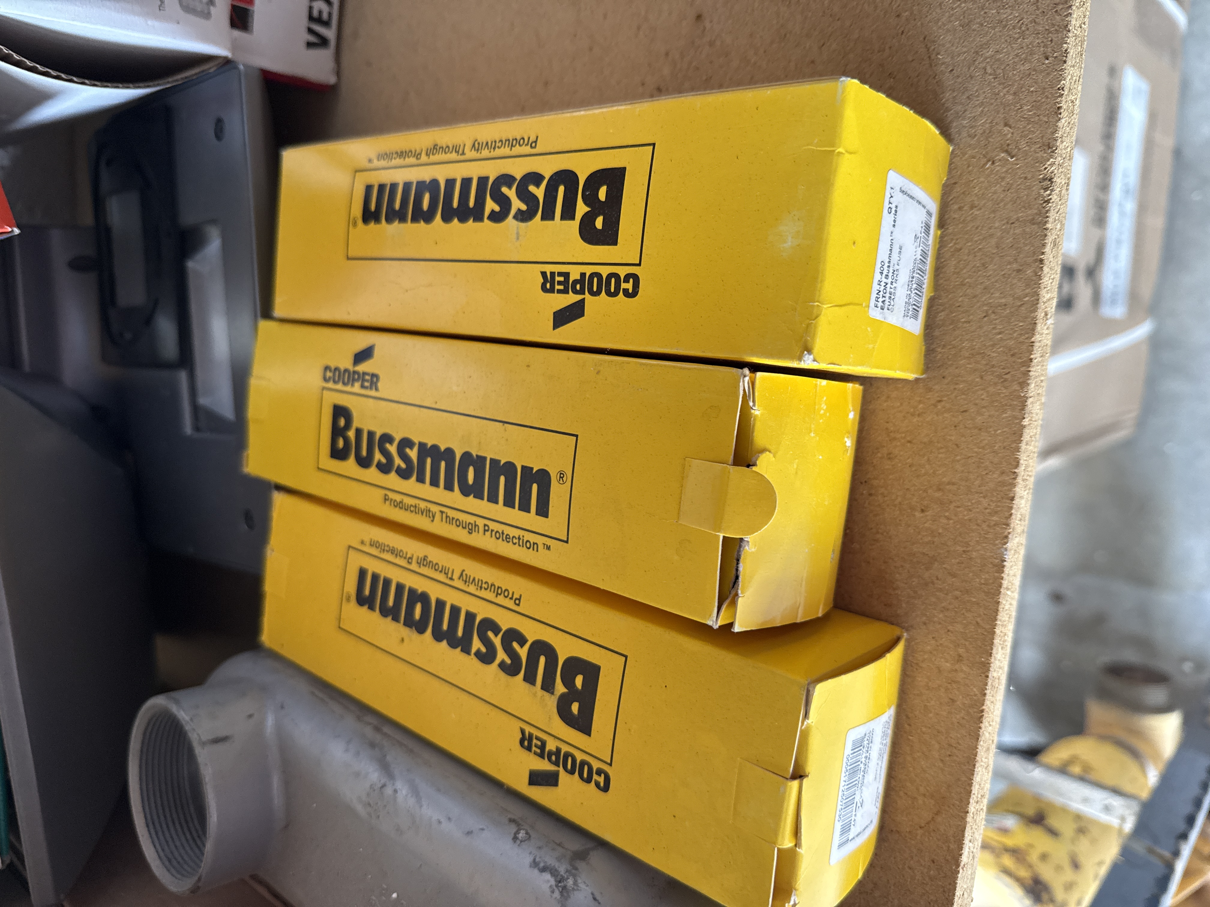 Fusetron Time-Delay Dual-Element Class RK5 Fuse (400A, 250V)