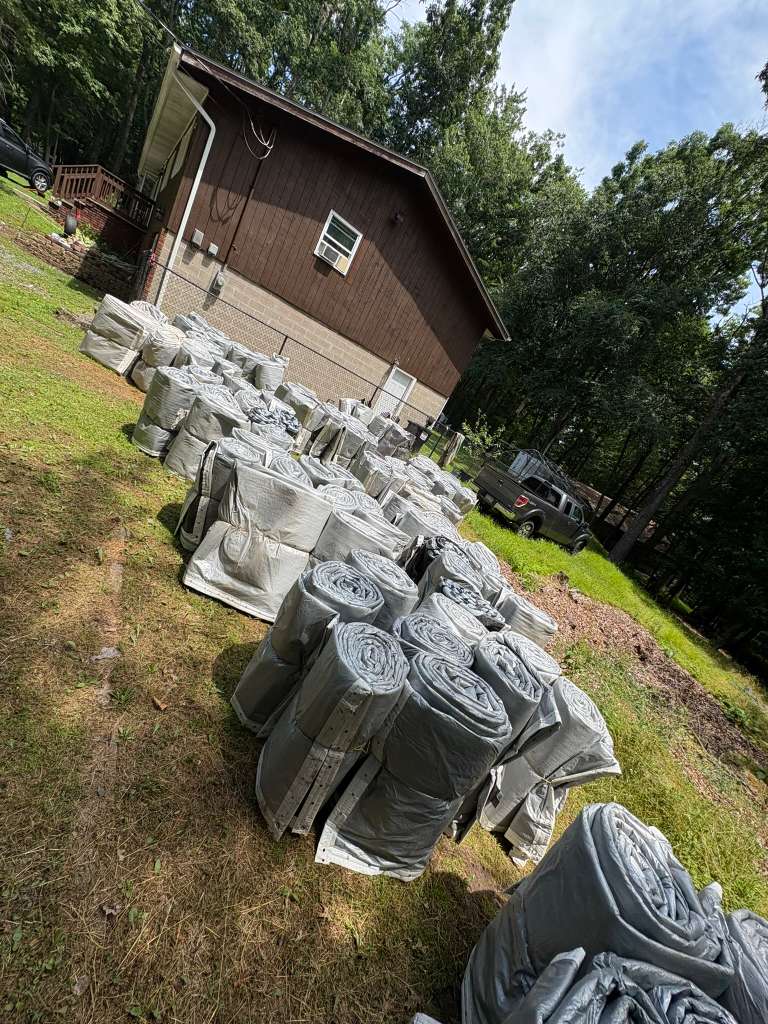 Vimco 6 ft. x 25 ft. Concrete Curing Blankets (R-Value 3.8) 105 units Used